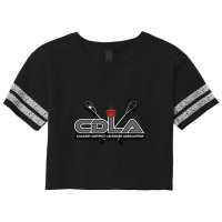 Calgary District Lacrosse Scorecard Crop Tee | Artistshot