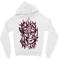 Abstract Lines Surreal Magic Eyes 3d Black Zipper Hoodie | Artistshot