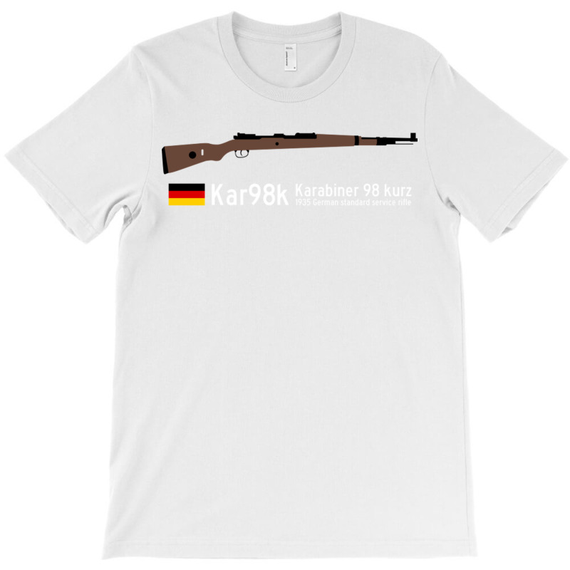 Kar98k Karabiner 98 Kurz 1935 German Standard Service Rifle Historical T-Shirt by apolitery | Artistshot