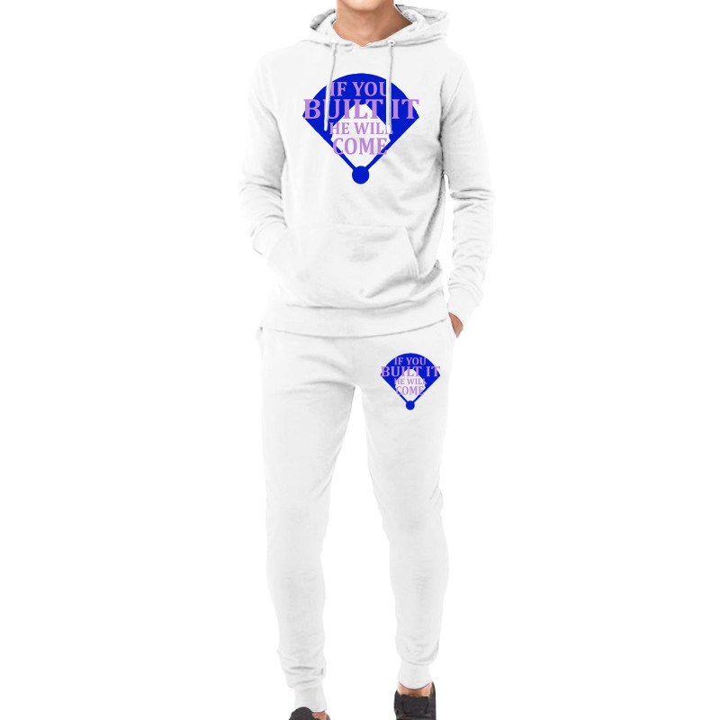 If You Built It He Will Come   Field Of Dreams Hoodie & Jogger Set | Artistshot