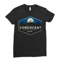 Coruscant Capital Of The Republic Visit The Corusca Sector Ladies Fitted T-shirt | Artistshot