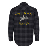 Vfa125 Rough Raiders Strike Fighter Squadron F35 Lightning Flannel Shirt | Artistshot