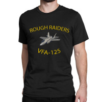 Vfa125 Rough Raiders Strike Fighter Squadron F35 Lightning Classic T-shirt | Artistshot