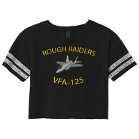 Vfa125 Rough Raiders Strike Fighter Squadron F35 Lightning Scorecard Crop Tee | Artistshot