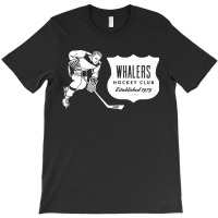 Vintage Hockey Whalers White Whalers Wordmark T-shirt | Artistshot