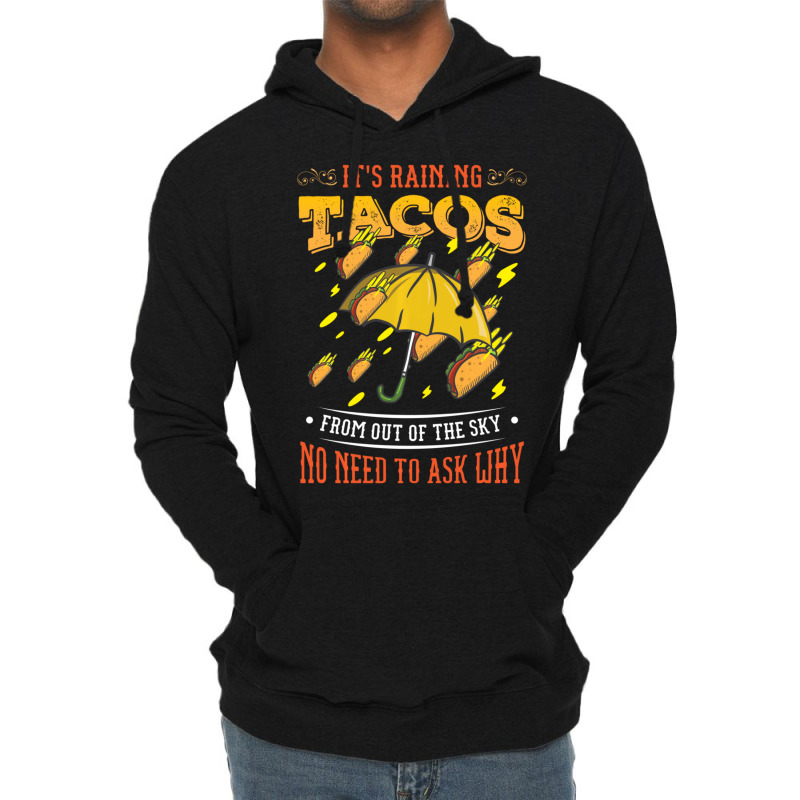 It's Raining Tacos Funny Taco Kids Girls Boys Gift Lightweight Hoodie | Artistshot