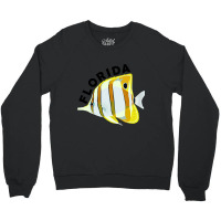 Florida Butterfly Fish, Tropical Coral Marine Animal Crewneck Sweatshirt | Artistshot