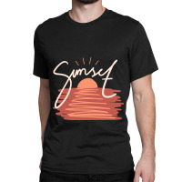 Sunset Classic T-shirt | Artistshot