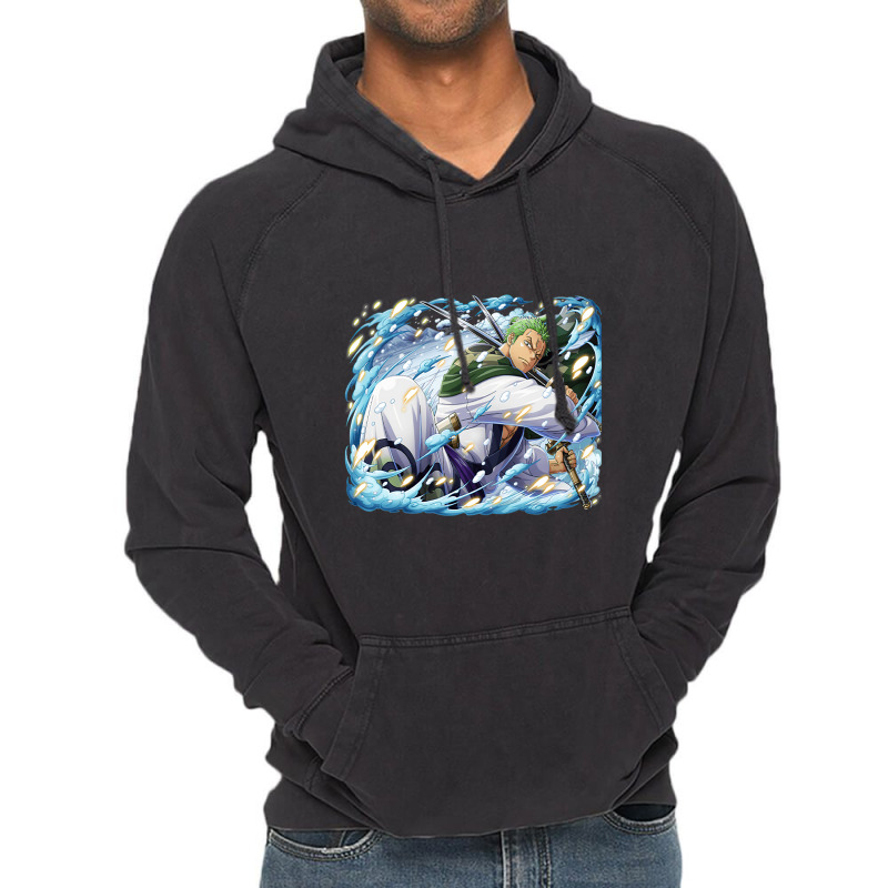 Anime Zoro Vintage Hoodie | Artistshot