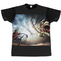 Gold D Roger And Whitebeard Graphic T-shirt | Artistshot