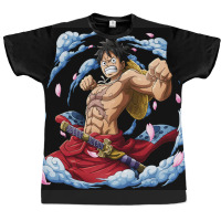 Anime Luffy Graphic T-shirt | Artistshot