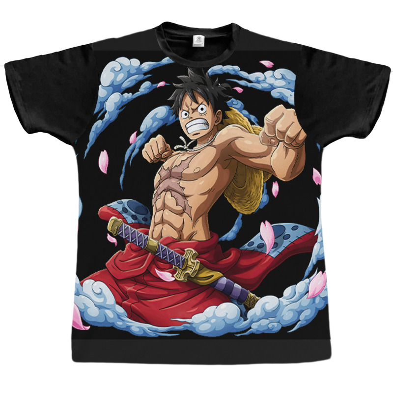 Anime Luffy Graphic T-shirt | Artistshot