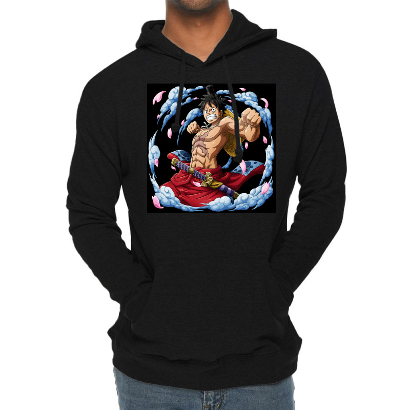 Anime Luffy Lightweight Hoodie | Artistshot