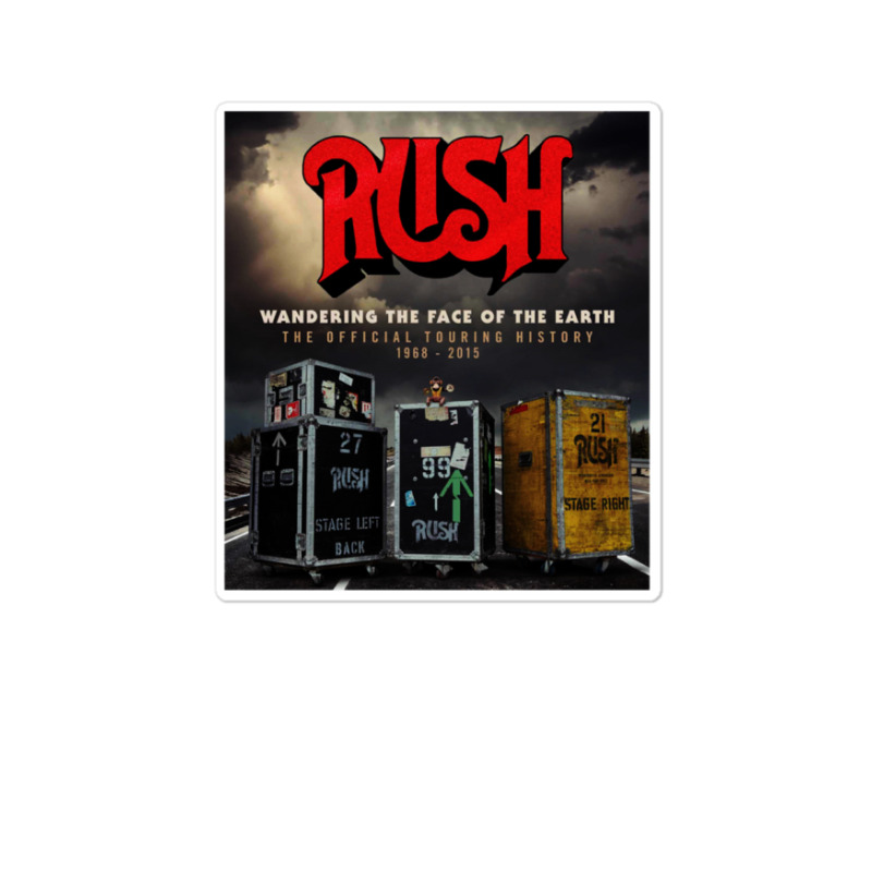 Rush' Wandering The Of The Earth Sticker | Artistshot