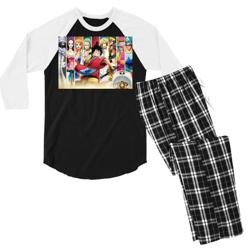 Mugiwara Men's 3/4 Sleeve Pajama Set | Artistshot