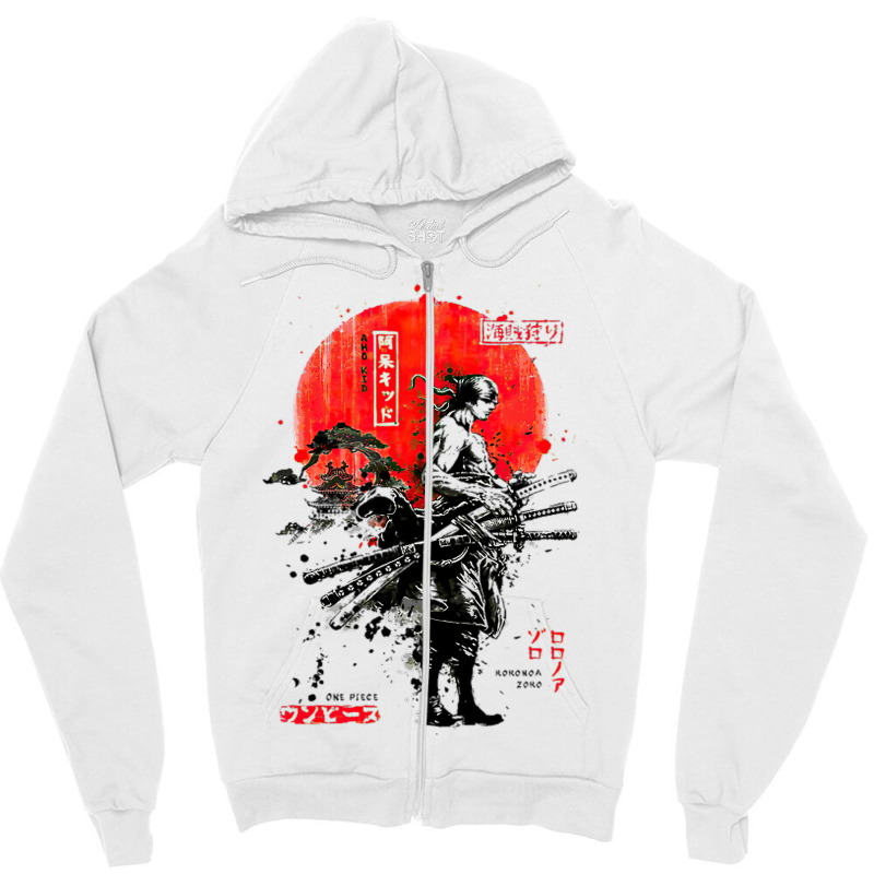 Roronoa Zoro Limited Edition Zipper Hoodie | Artistshot