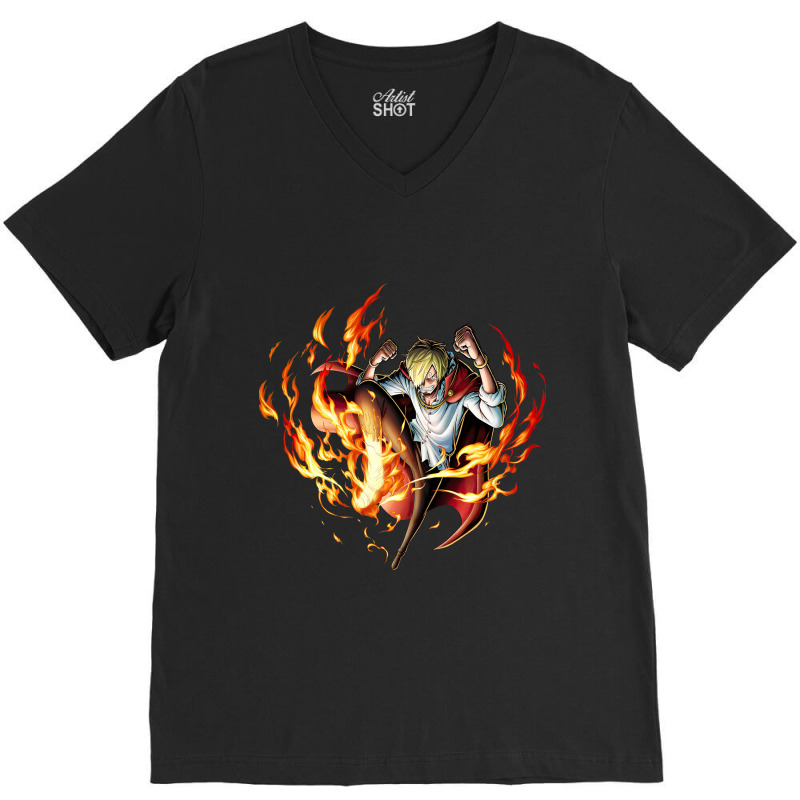 Sanji V-neck Tee | Artistshot