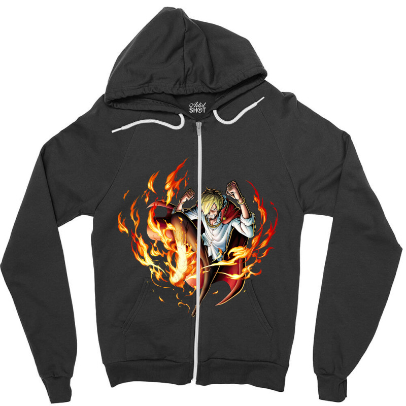 Sanji Zipper Hoodie | Artistshot