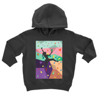 Wall Climbing Indoor Rock Climbers Action Sports Alpinism Toddler Hoodie | Artistshot