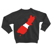 South Island Diver Down Flag Toddler Sweatshirt | Artistshot