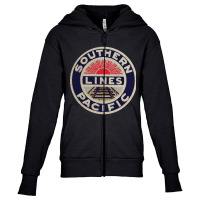 Southern Pacific Lines 2 Youth Zipper Hoodie | Artistshot