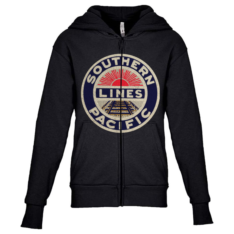 Southern Pacific Lines 2 Youth Zipper Hoodie | Artistshot