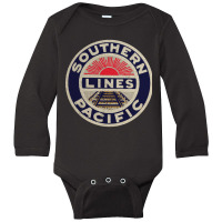 Southern Pacific Lines 2 Long Sleeve Baby Bodysuit | Artistshot