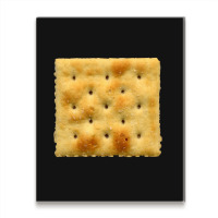 White Saltine Soda Cracker Metal Print Vertical | Artistshot