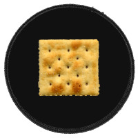 White Saltine Soda Cracker Round Patch | Artistshot