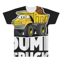 Funny Dump Truck Poop  For Boys Girls And Kids All Over Men's T-shirt | Artistshot