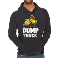 Funny Dump Truck Poop  For Boys Girls And Kids Vintage Hoodie | Artistshot