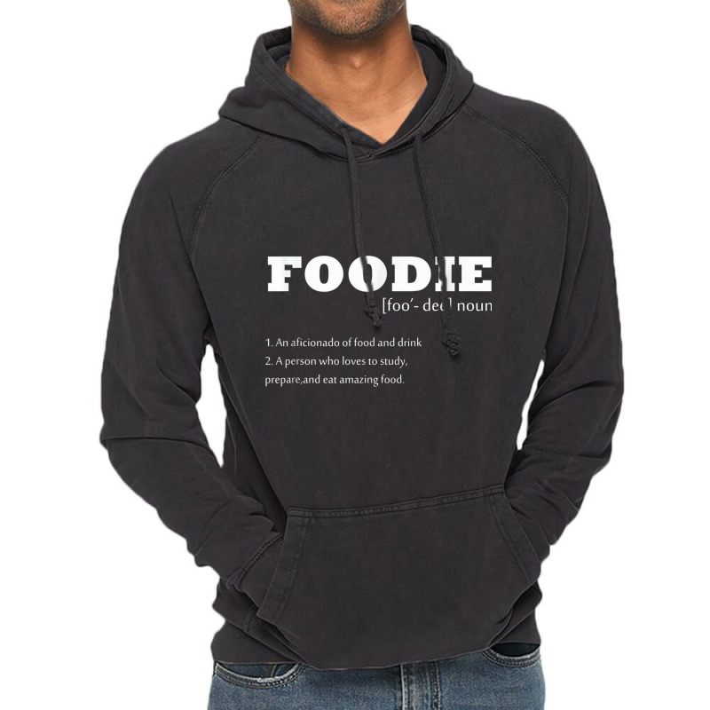Funny Eating Out Foodie Vintage Hoodie | Artistshot