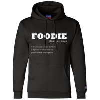 Funny Eating Out Foodie Champion Hoodie | Artistshot