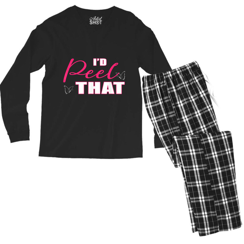 Funny Estheticians  Perfect Beauty Artist Gift Men's Long Sleeve Pajama Set | Artistshot