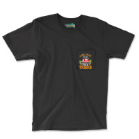 Funny Firefighter T Shirt I Still Play With Fire Trucks002 Pocket T-shirt | Artistshot