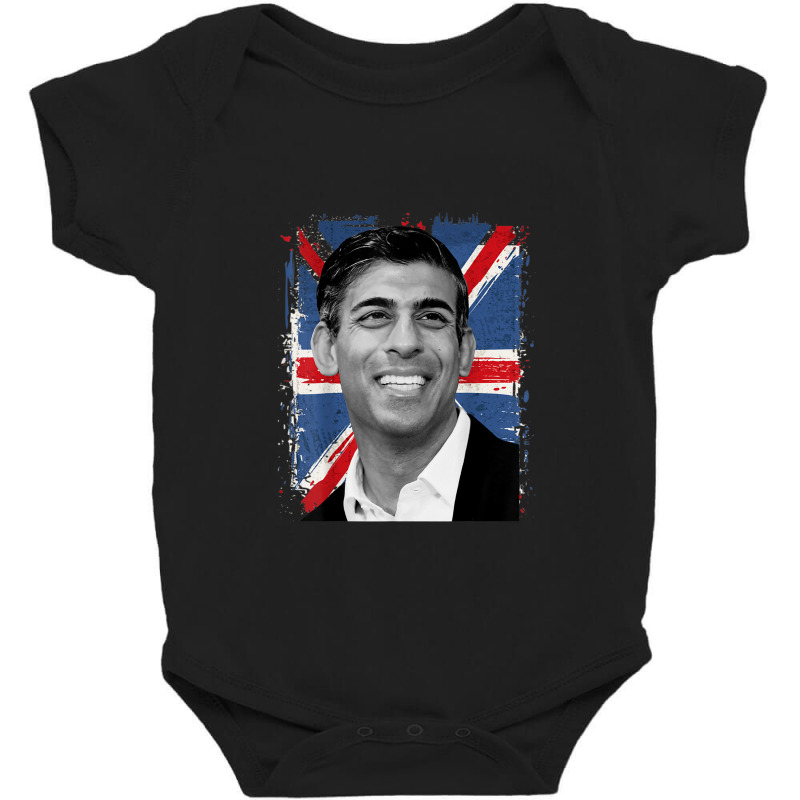 Rishi Sunak - British Prime Minister, Conservative Leader Baby Bodysuit by ElizahTessieDenniston | Artistshot