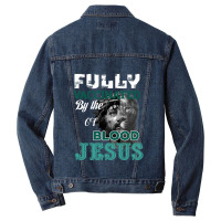 Fully Vaccinated Men Denim Jacket | Artistshot