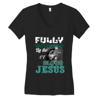 Fully Vaccinated Women's V-neck T-shirt | Artistshot