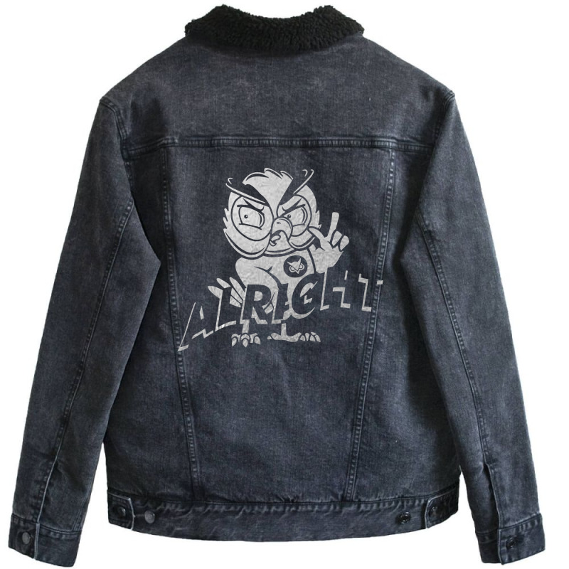 Animal Funny Brid Unisex Sherpa-lined Denim Jacket | Artistshot