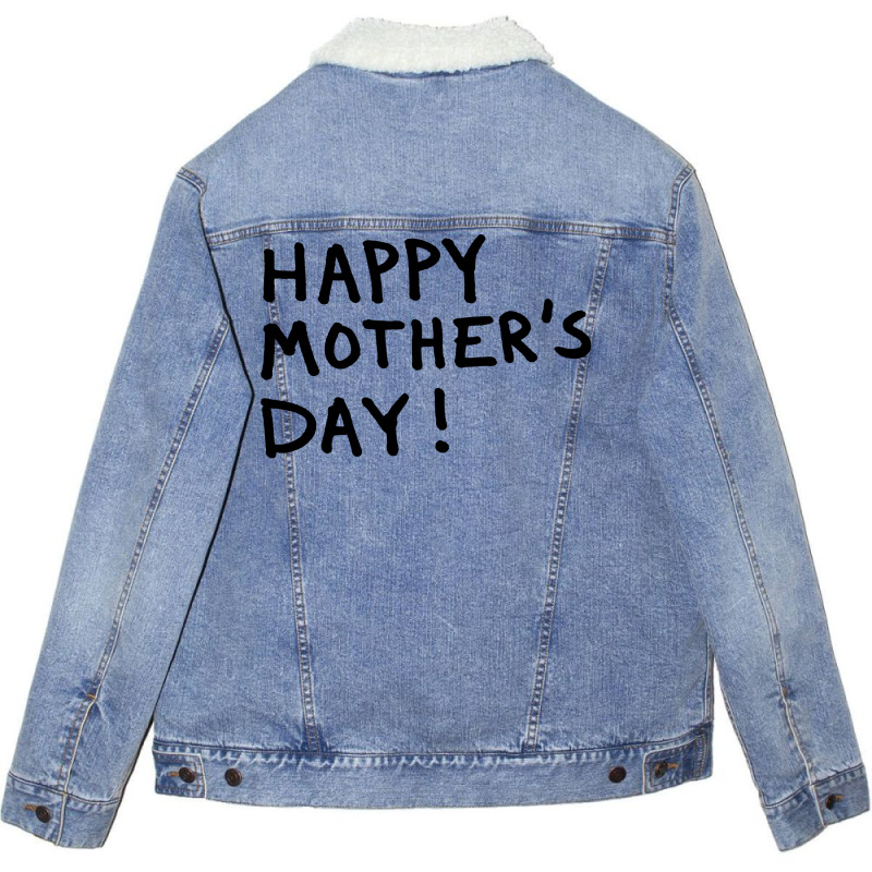 Happy Mothers Unisex Sherpa-lined Denim Jacket | Artistshot