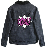 Cool !!! Unisex Sherpa-lined Denim Jacket | Artistshot