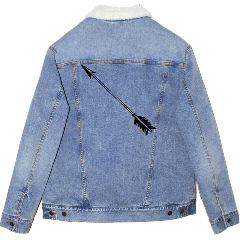 Archery Unisex Sherpa-lined Denim Jacket | Artistshot