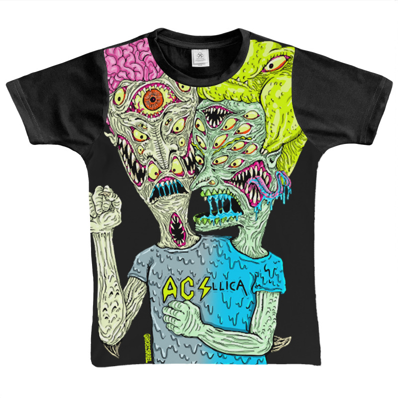 Metal Monsters Graphic Youth T-shirt by bummercaught | Artistshot