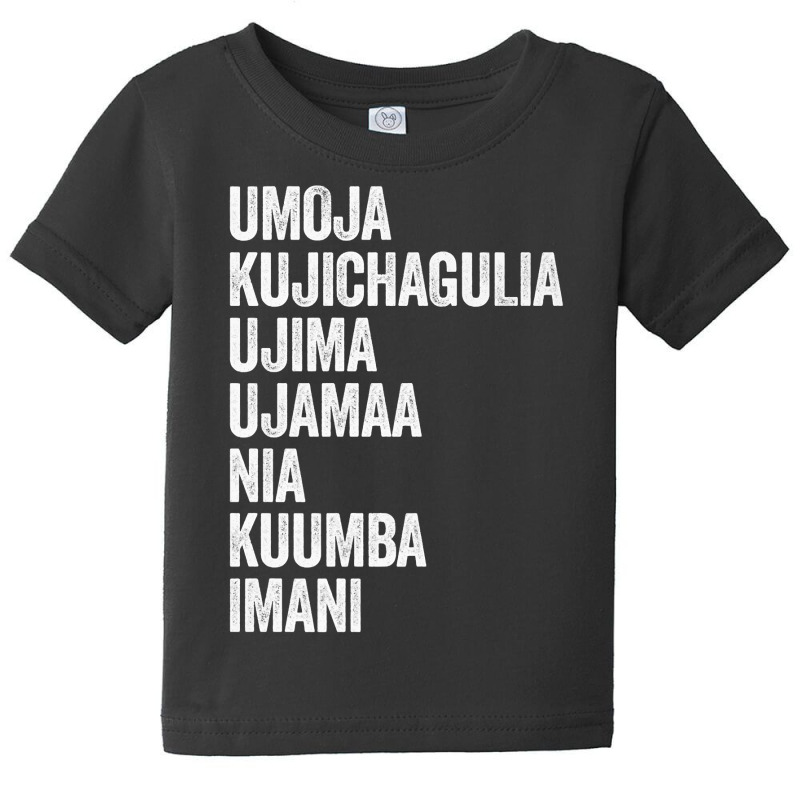 Kwanzaa Seven Principles Premium T Shirt Baby Tee by kadejahdomenick | Artistshot