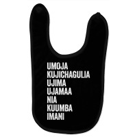 Kwanzaa Seven Principles Premium T Shirt Baby Bibs | Artistshot