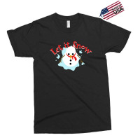 Let It Snow Winter Christmas Winter Snowman Exclusive T-shirt | Artistshot