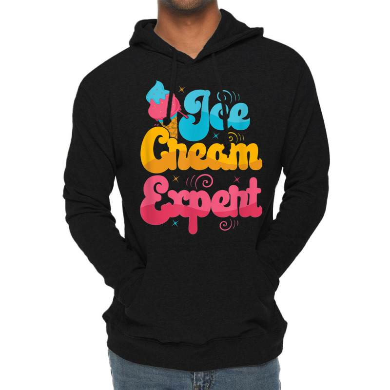 Funny Ice Cream Expert Lightweight Hoodie | Artistshot