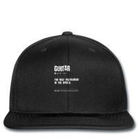 Guitar Definition The Best Instrument In The World Birthday Printed Hat | Artistshot