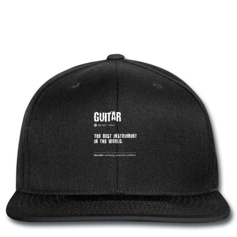 Guitar Definition The Best Instrument In The World Birthday Printed hat by yosefasonrae | Artistshot