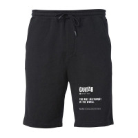 Guitar Definition The Best Instrument In The World Birthday Fleece Short | Artistshot